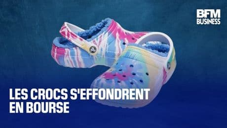 Les Crocs s'effondrent en Bourse