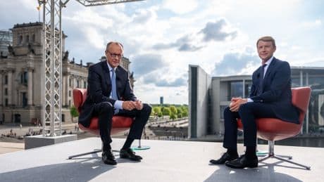 "Ist Jens Spahn der richtige Mann?" – Das antwortet Merz im ARD-Sommerinterview