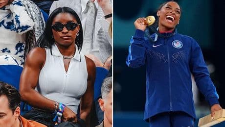 Simone Biles makes shock switch to new sport amid rumors she could U-turn on retirement for LA Olympics in 2028