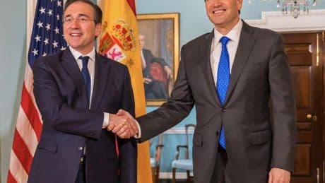 Albares defiende ante Rubio el "enorme esfuerzo" para llegar al 2% en defensa ante el 5% que pide EEUU