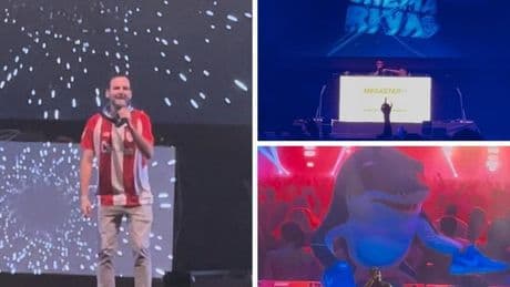 Guiños al Athletic, visuales de Shin Chan, himnos de los 2000... Megastar pone el broche final al Parque Europa