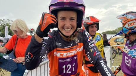 Berta Abellán, campeona del mundo de trial