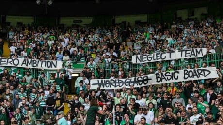 Celtic board hit with vote of no confidence from furious fan group as they ramp up the pressure