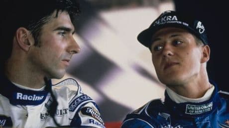 Damon Hill lifts lid on 'awkward moment' with Michael Schumacher after petty gesture