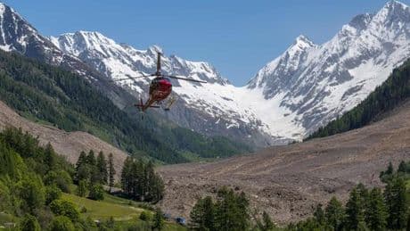L’effondrement du glacier suisse place le réchauffement climatique au centre de l’attention