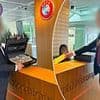 Crystal Palace fans deliver suitcase of FAKE MONEY to UEFA headquarters in protest of Europa League demotion