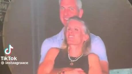 Coldplay kiss cam duo Andy Byron and Kristin Cabot 'all over each other' before being caught