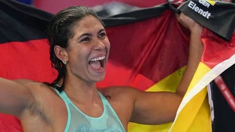 Anna Elendt: Deutsche Schwimm-Weltmeisterin muss Teilzeit arbeiten
