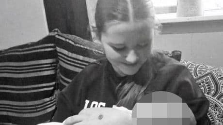 Heartbreaking photos of girl, 13,with baby sis as mystery grows over final hours