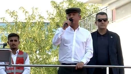 Özgür Özel, CHP'nin Adıyaman mitinginde konuştu
