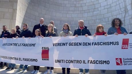 « Quatre-vingts ans après la Libération, on vit à nouveau des moments difficiles » : la CGT présente le 8 mai au camp de concentration du Struthof