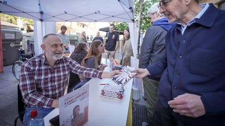 Marc Marginedas, un corresponsal de guerra "abrumado" por Sant Jordi