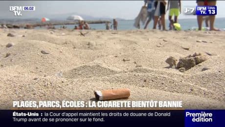 Plages, parcs, abords des écoles... Fumer des cigarettes sera interdit dans tous les lieux "où il y a des enfants" à partir du 1er juillet