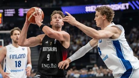 Nächster Sieg bei der EM: Auch Finnland kann Deutschlands Basketballer nicht stoppen