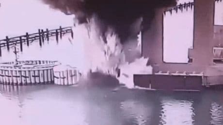 Ukraine special ops blast Putin’s beloved $1bn Crimean Bridge with bombs ‘planted MONTHS ago’ in latest daring attack