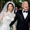 Bleary-eyed Kardashian sisters bail on Bezos-Sanchez wedding... as bride's shameless gift to guests is revealed