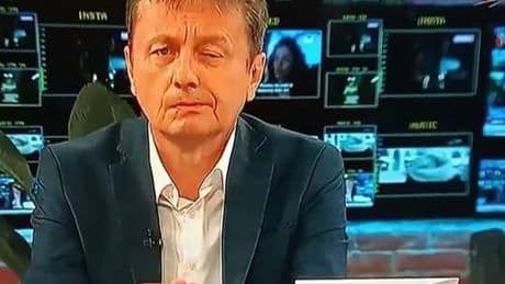 STÜDYODAKİLER NE YAPACAĞINI ŞAŞIRDI: SIRP BAKAN GLISIC CANLI YAYINDA BEYİN KANAMASI GEÇİRDİ!