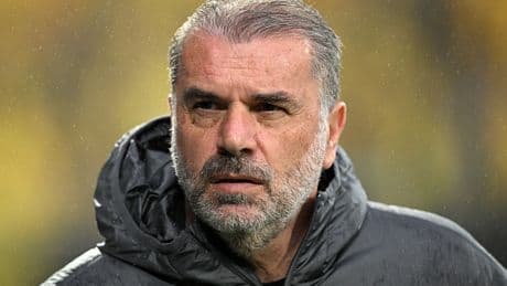 Ange Postecoglou aims cheeky dig at Arsenal after Tottenham reach Europa League final