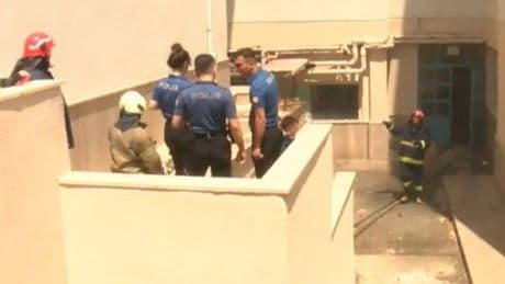 Nişantaşı'nda okul yangını: 15 öğrenci tahliye edildi