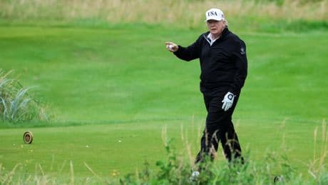 En Écosse, Donald Trump fait la leçon aux Européens entre deux parties de golf