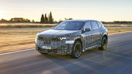El nuevo BMW iX3 rueda por primera vez