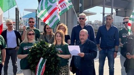 Primo Maggio, Fit Cisl Liguria in Largo Caduti sul Lavoro a Genova: “La sicurezza non può essere un lusso”