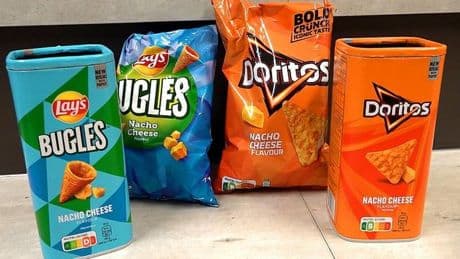 Nieuwe verpakkingen Lay's-chips: ‘Krankzinnig veel duurder!’