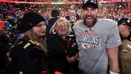 Travis Kelce’s mom may have hinted at Taylor Swift engagement days before announcement