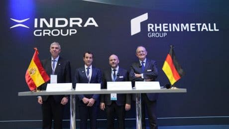 Indra amplía su alianza con Rheinmetall para cooperar en el desarrollo de blindados para las Fuerzas Armadas