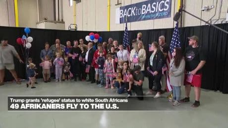 49 Afrikaners fly to the United States as Donald Trump grants "refugee" status