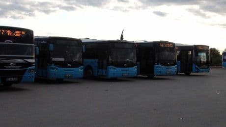 Bursa'da toplu taşıma işçileri greve çıktı!