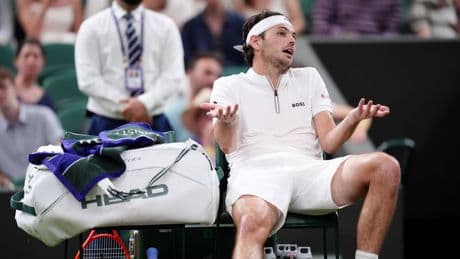 Wimbledon apaga la pista central antes de tiempo y deja el Fritz-Perricard a medias