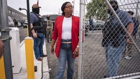 Rep. LaMonica McIver pleads not guilty to assault charges stemming from immigration center visit