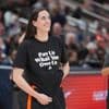 Kelsey Plum says she was joking about Caitlin Clark's team at All-Star Game