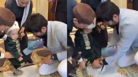 Kazakistan’da sürpriz görüntü. Burak Özçivit bu tören için 200 bin dolar mı aldı?