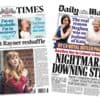 'The great Rayner reshuffle' and 'Nightmare on Downing Street'