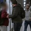 Moment commuter who dodged fares for eight months is confronted by investigaros after racking up £1,650 in unpaid tickets