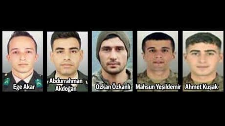 Pençe-Kilit’ten acı haber... Metan gazından 5 asker şehit