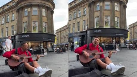 Jonás Gutiérrez: de jugar con Messi a tocar la guitarra en las calles de Newcastle