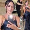 Victoria Beckham gives a behind the scenes glimpse of David's 50th birthday that son Brooklyn didn't show up for amid family 'feud'