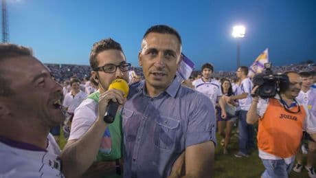 Manolo Herrero: "Ahora cobramos al día en el Jaén, hace unos años era impensable"