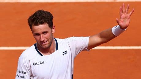 Tennis : Casper Ruud dernier qualifié pour les quarts à Rome