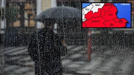 Sabah 6'da başlayacak her yeri sırılsıklam yapacak! Meteoroloji'den Erzurum, Kars ve Ardan'a kritik uyarı