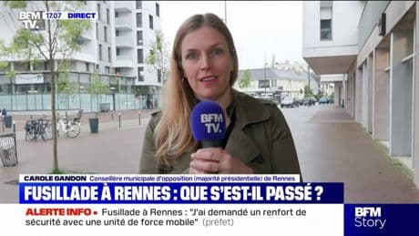 Fusillade à Rennes: "Il faut mettre des agents de police municipale armés", affirme Carole Gandon, élue d'opposition de la ville