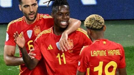 EN DIRECT | France-Espagne : Nico Williams et Mikel Merino enfoncent les Bleus