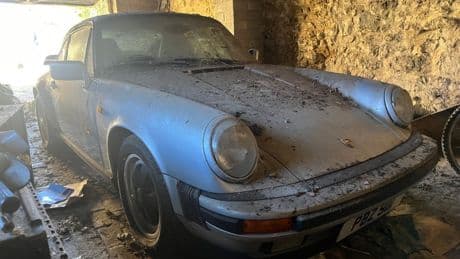 Iconic 1980s Porsche left abandoned in a barn for 14 years sells for whopping £76,000 – three times its value