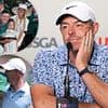 Where was Erica during Rory's US Open meltdown? McIlroy's wife was notably absent during week of tense moments - after their divorce u-turn and a move to the UK