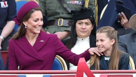 Purple reign! Kate Middleton recycles burgundy coat-dress with on-trend pleating