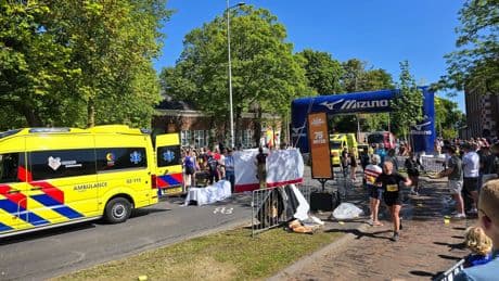 Deelnemer overleden tijdens hardloopwedstrijd in Leeuwarden, meerdere lopers onwel