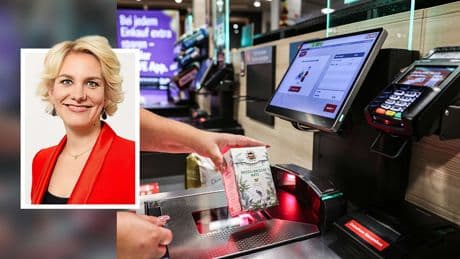 Selbstbedienung im Supermarkt - Scan an SB-Kasse vergessen? Ab dann ist es Diebstahl!